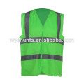 mesh safety vest with pockets for worker,conspicuity warning reflective safety vest